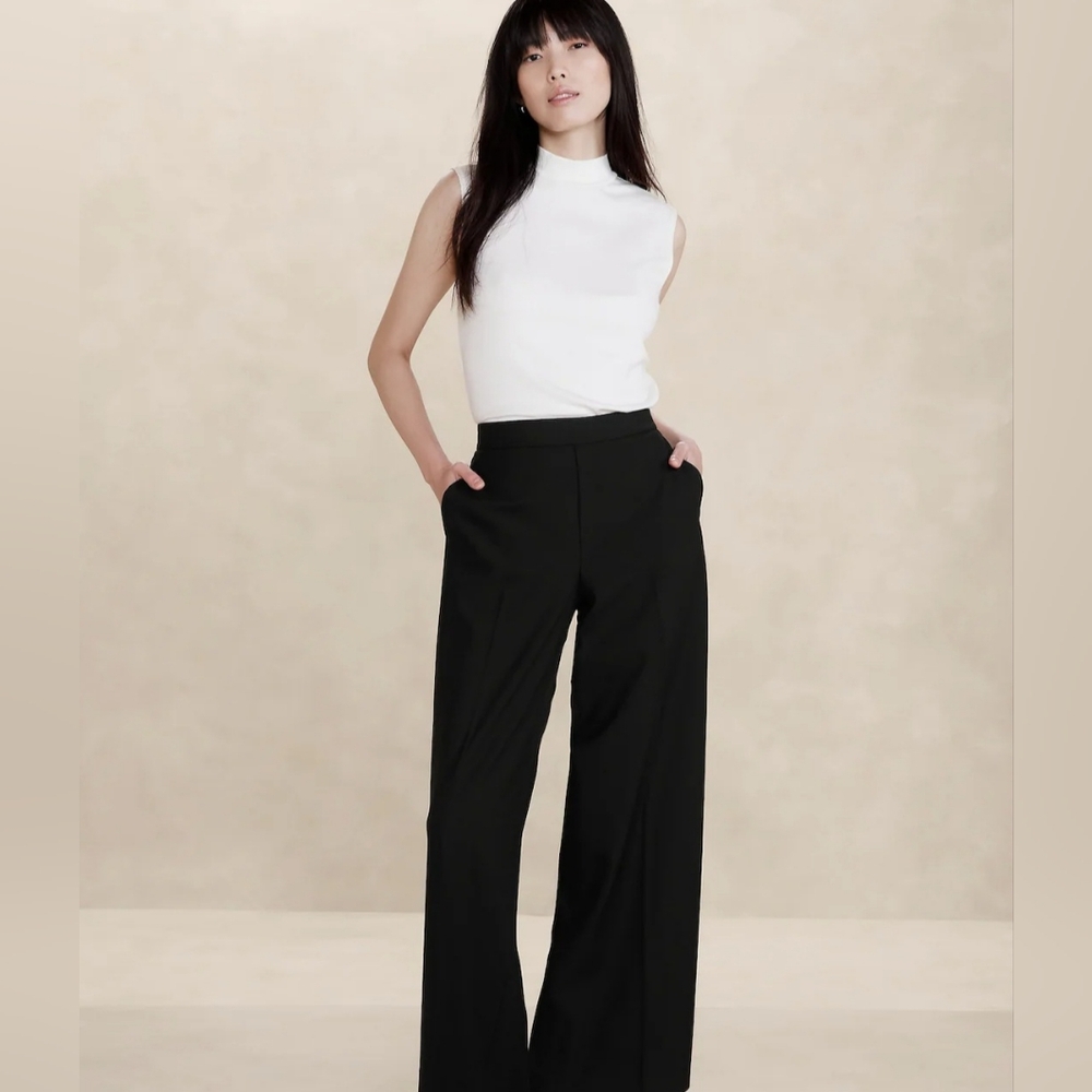 Banana Republic wide pants